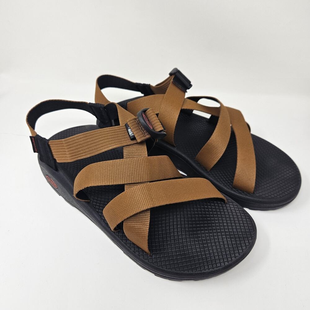 Chacos Mens 11 Z1 Classic Outdoor Sandal Adjustable Double Strap Brown Black SM